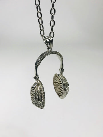 Necklace With Headphone Pendant