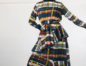 Ruffled Midi Dress