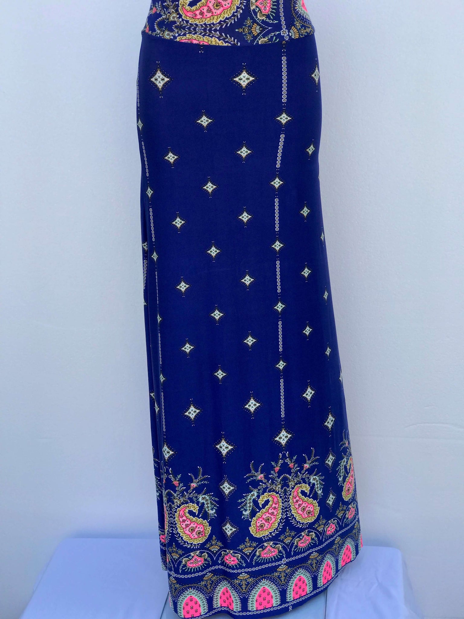 Charm Navy Dream Maxi Skirt
