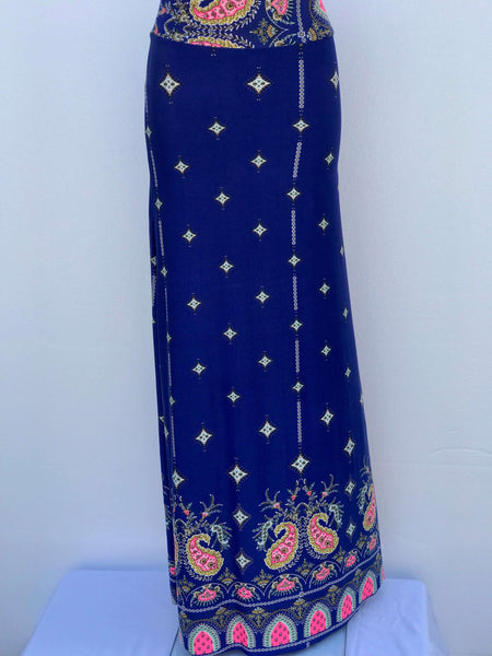 Charm Navy Dream Maxi Skirt