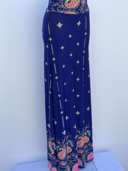 Charm Navy Dream Maxi Skirt