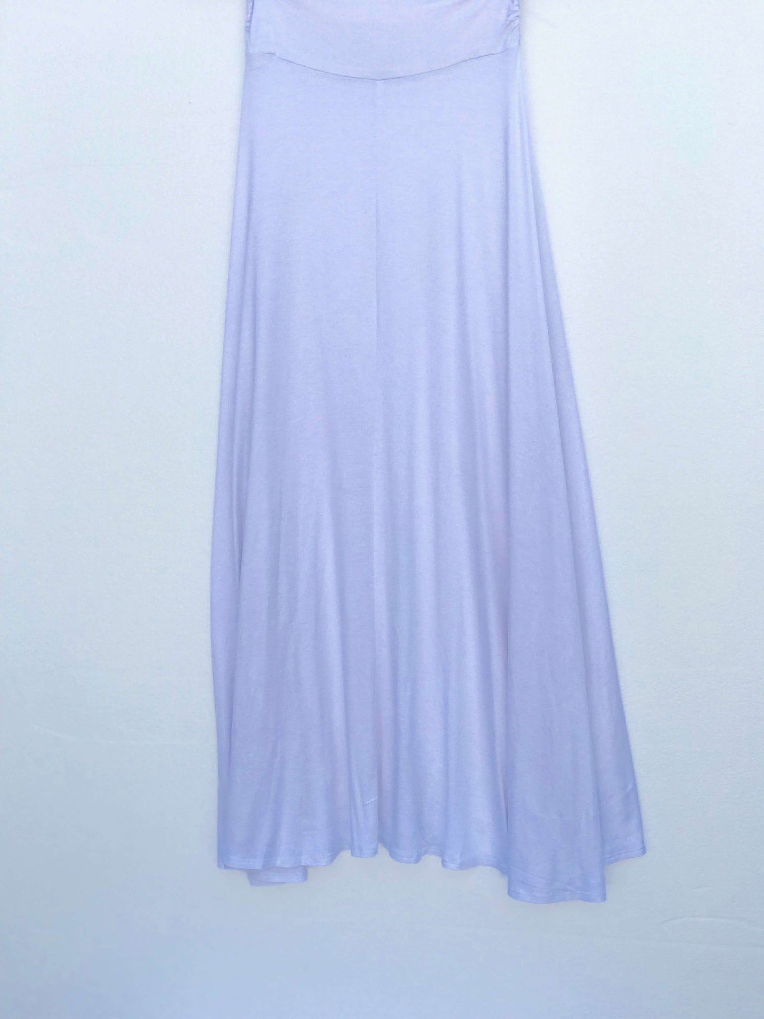 Cloud Comfort White Maxi Skirt