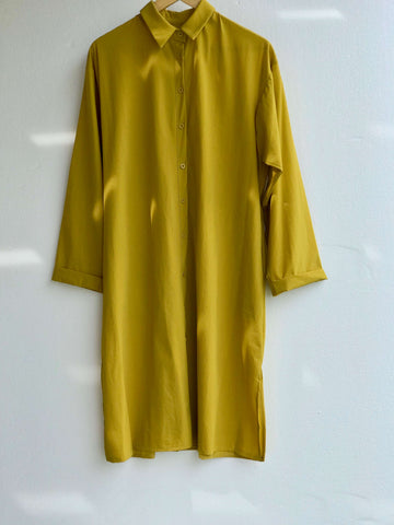 Long Mustard Shirt